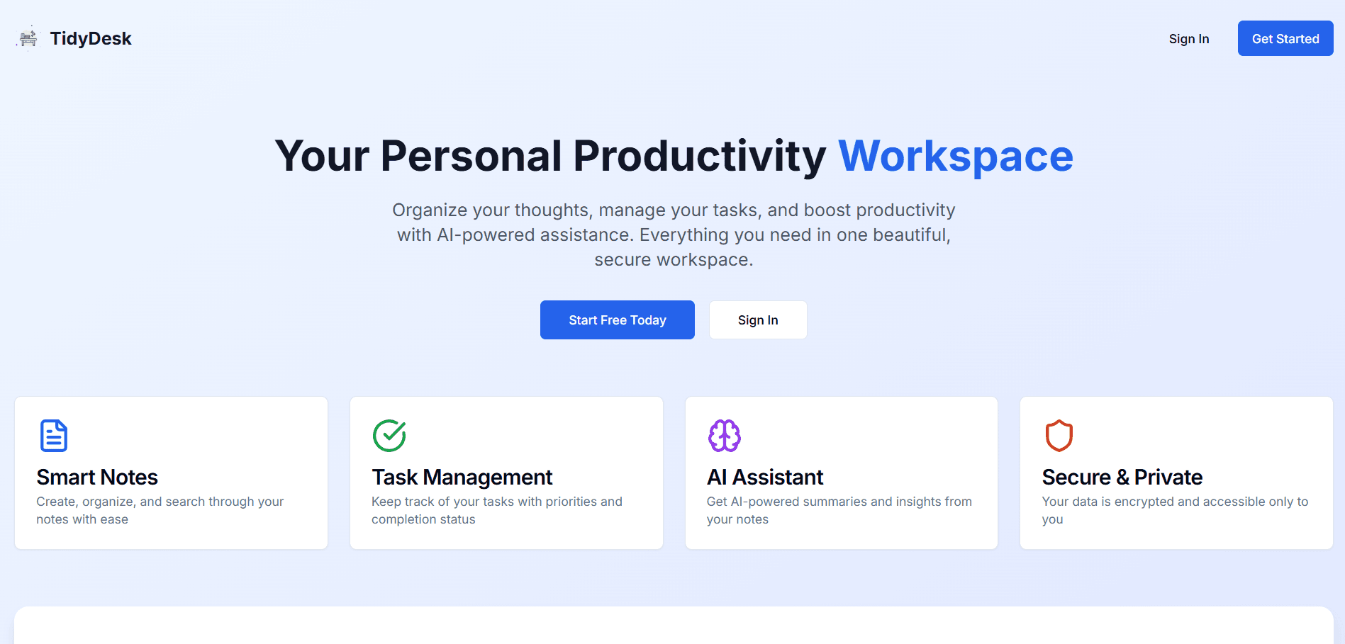TidyDesk